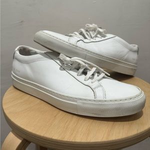 Common Projects Men's Achilles Sneaker Shoes - White Size EU 43/US 10